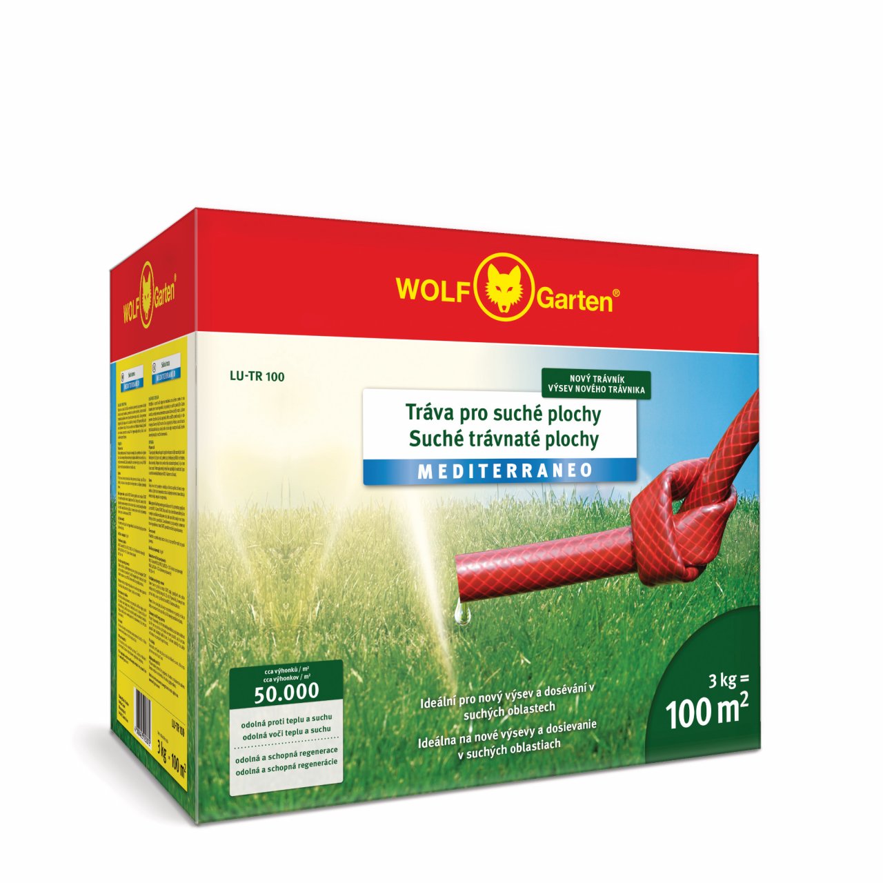 WOLF-Garten LU-TR 100 travní osivo do sucha (100 m2)